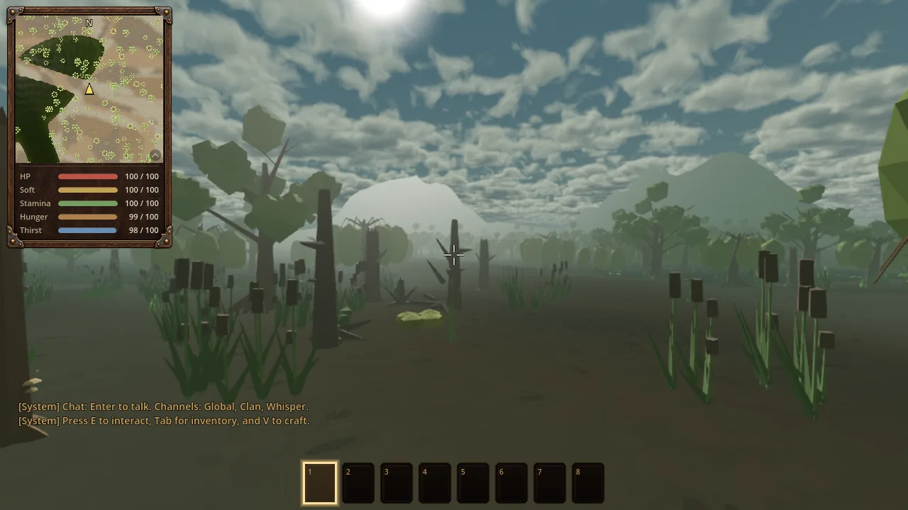 The swamp in spring