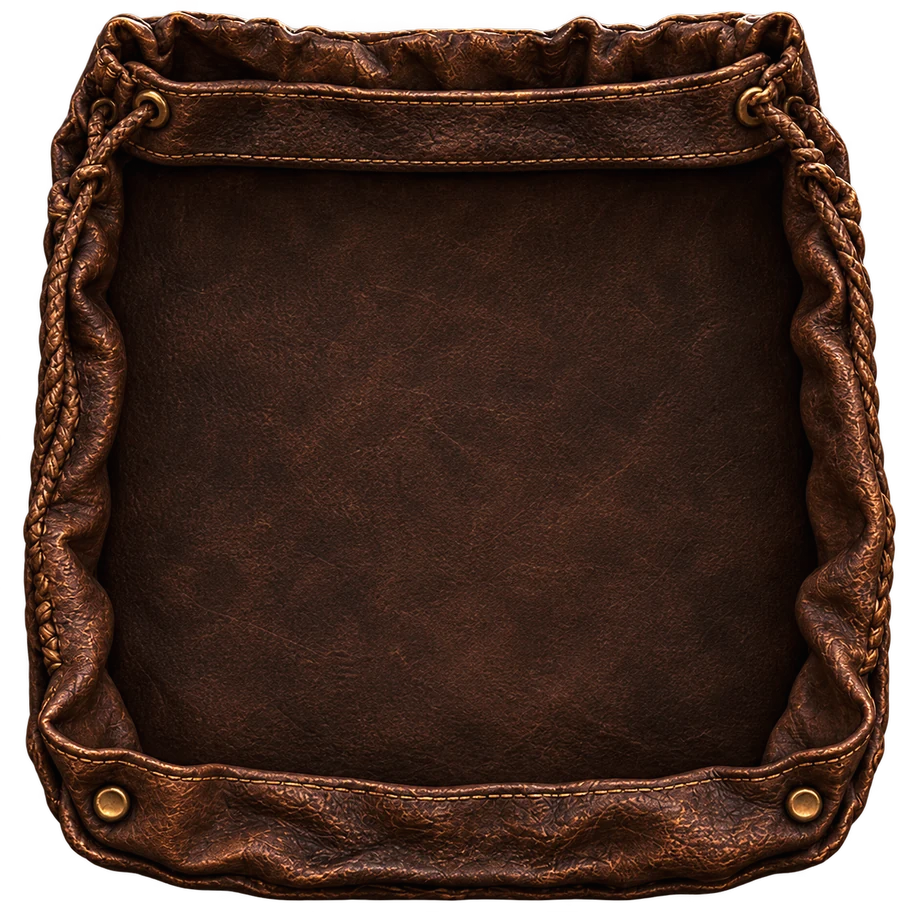 The leather pouch from the inventory